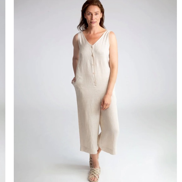 Beaumont Gianna silk jumper jumpsuit - Picture 1 of 3